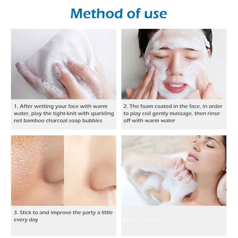 Sea Salt Soap Whitening Moisturizing Wash Base Removal Pimple Pores Acne Treatment Face Care Wash Basis Soap Shower