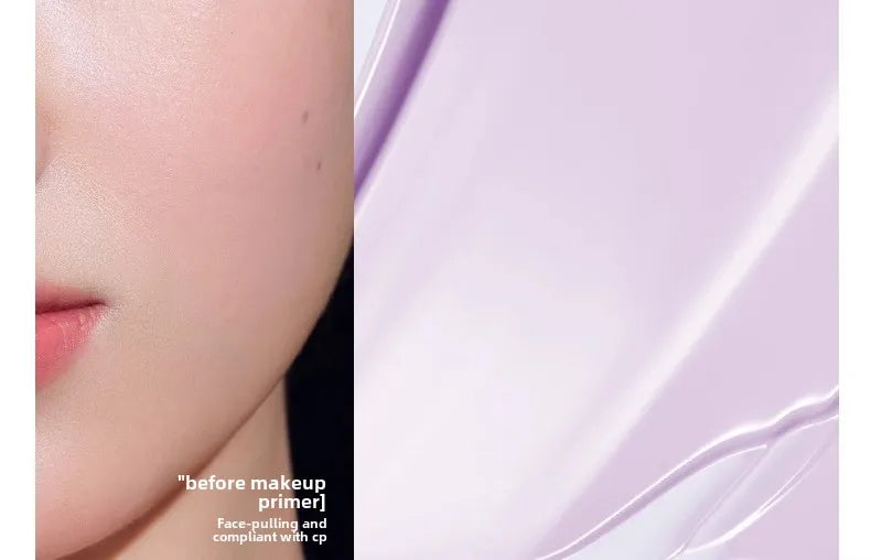 Judydoll SPF50+ sunscreen isolation cream purple makeup primer brightens and moisturizes purple bandage sunscreen