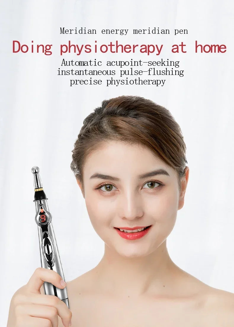 Electronic Acupuncture Pen Acupuncture Point Meridian Energy Meridian Massage Acupuncture Acup Pain Relieving Health Care Tool
