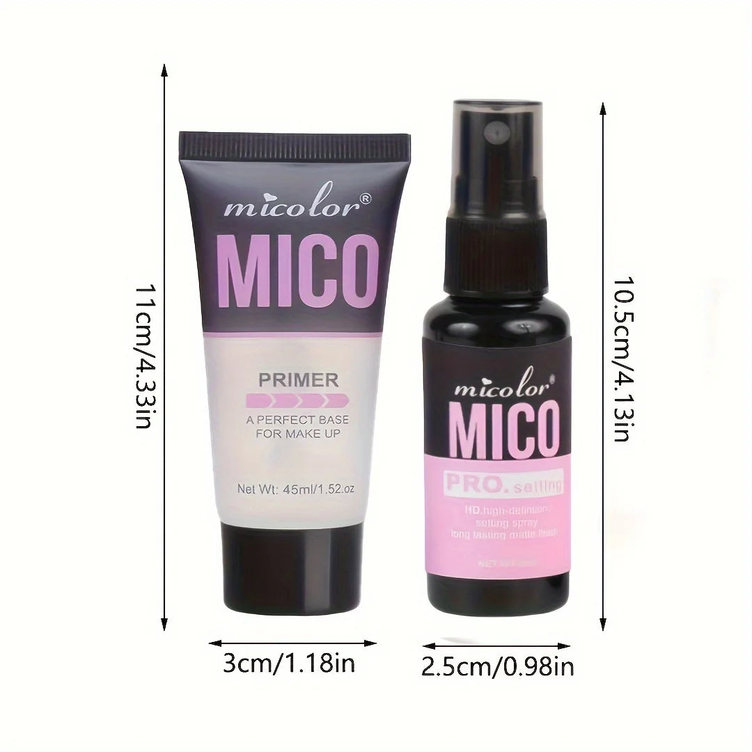 Primer Setter Set Makeup Long-lasting Makeup Enhance Color Makeup Fits Long-lasting Effective Makeup Tools