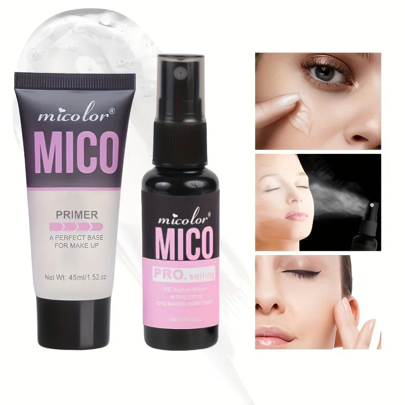 Primer Setter Set Makeup Long-lasting Makeup Enhance Color Makeup Fits Long-lasting Effective Makeup Tools