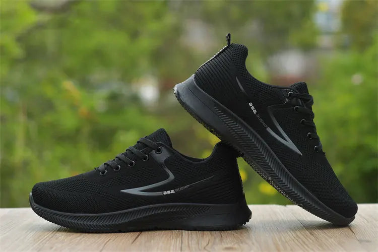 Spring Summer Men's Shoes Autumn Mesh Breathable Anti-Odor New Casual Sports Shoes Rubber Sole Comfortable Men's Footwear