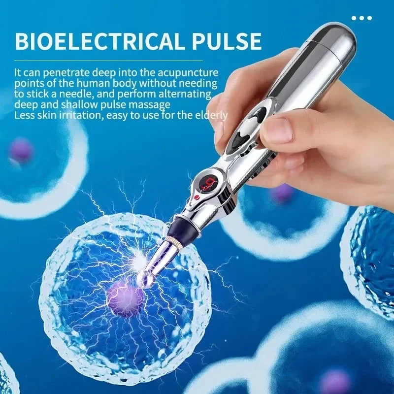 Electronic Acupuncture Pen Acupuncture Point Meridian Energy Meridian Massage Acupuncture Acup Pain Relieving Health Care Tool