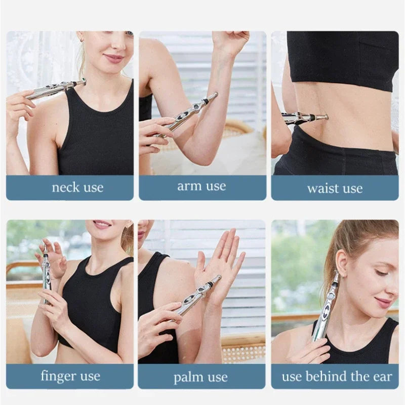 Electronic Acupuncture Pen Acupuncture Point Meridian Energy Meridian Massage Acupuncture Acup Pain Relieving Health Care Tool