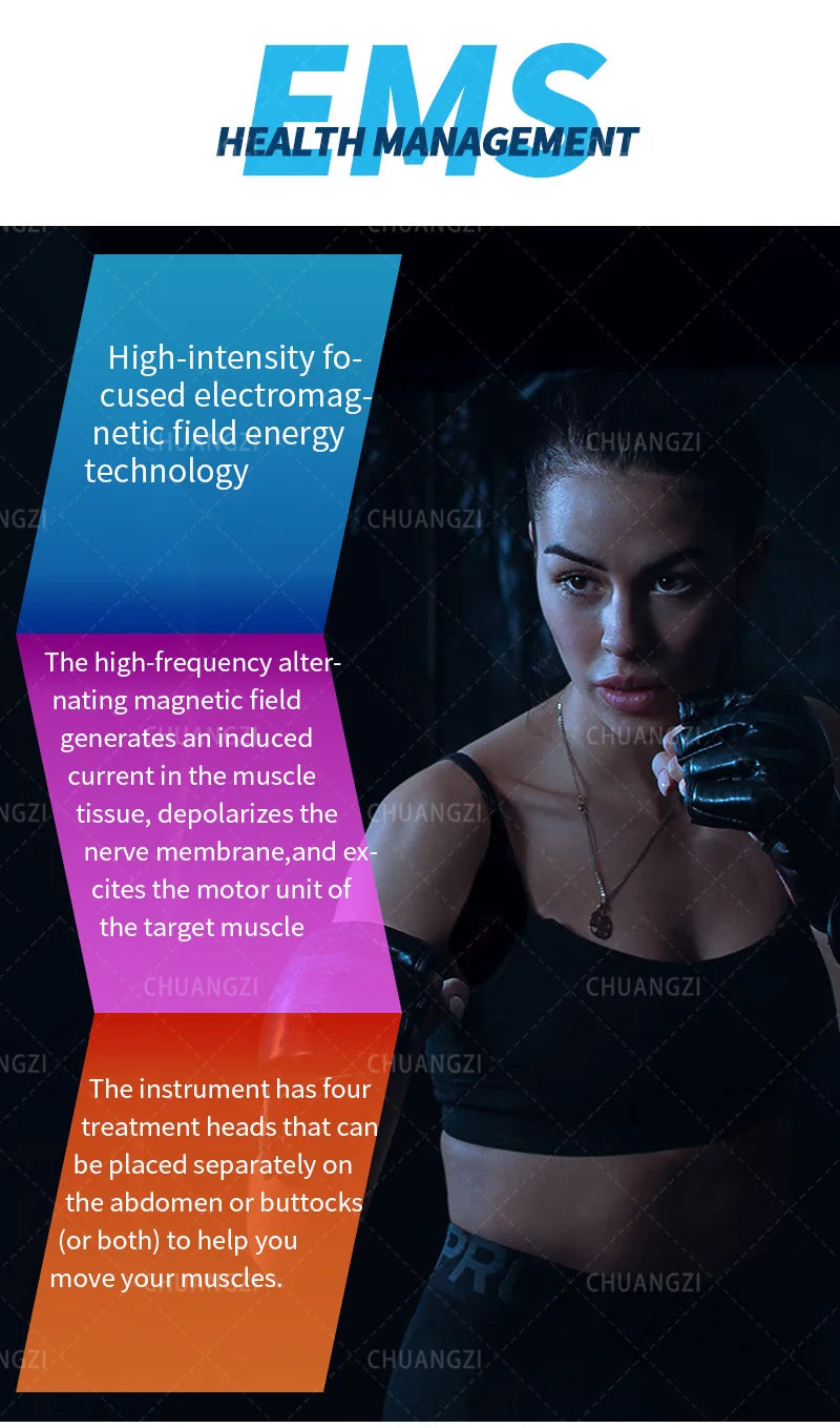 2025 EMS Shaping and Beauty Device EMSZERO RF Technology Electromagnetic Fat Removal 6500W Muscle Stimulating Machine
