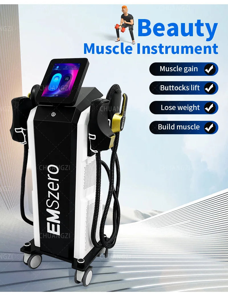 2025 EMS Shaping and Beauty Device EMSZERO RF Technology Electromagnetic Fat Removal 6500W Muscle Stimulating Machine