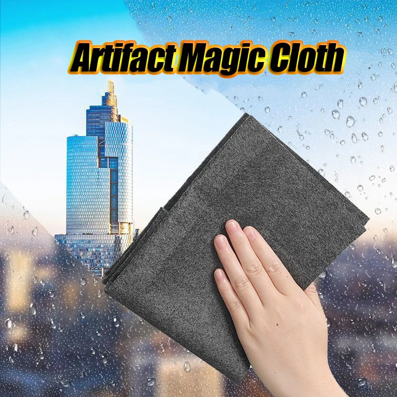 Thicker Magic Cleaning Cloth No Watermark No Trace Clean Rag Microfiber Wash Reusable Dried Wiping Window Glass Kitchen Towel