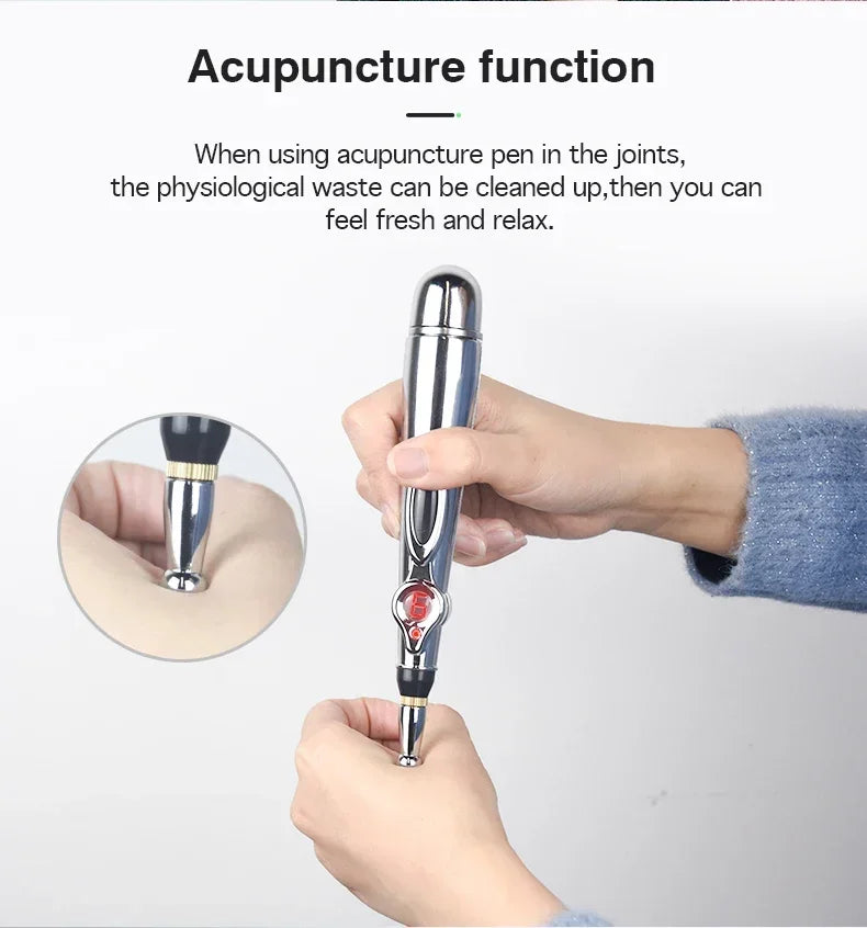 Electronic Acupuncture Pen Acupuncture Point Meridian Energy Meridian Massage Acupuncture Acup Pain Relieving Health Care Tool