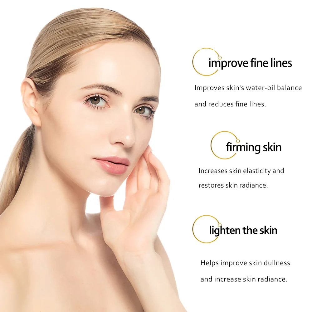 Skincare Set 24K Gold Niacinamide Face Serum Anti Ageing Skin Products Remove Dark Circles Collagen Eye Cream Skin Care Kit