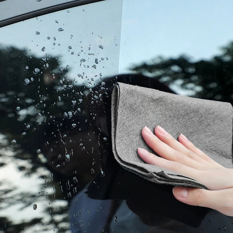 Thicker Magic Cleaning Cloth No Watermark No Trace Clean Rag Microfiber Wash Reusable Dried Wiping Window Glass Kitchen Towel