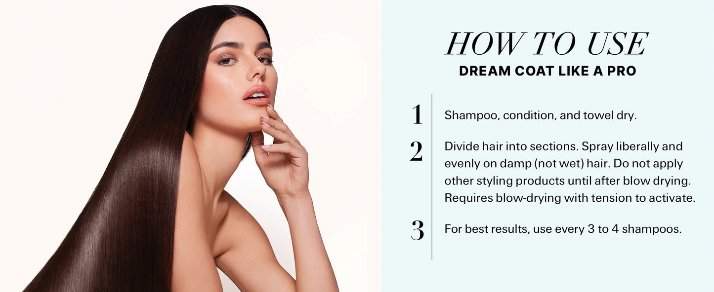 200ml COLOR WOW Dream Coat Original Hair Mask Anti-frizz Spray Softening Conditioner Treatment Block Out Moisture Banish Frizz