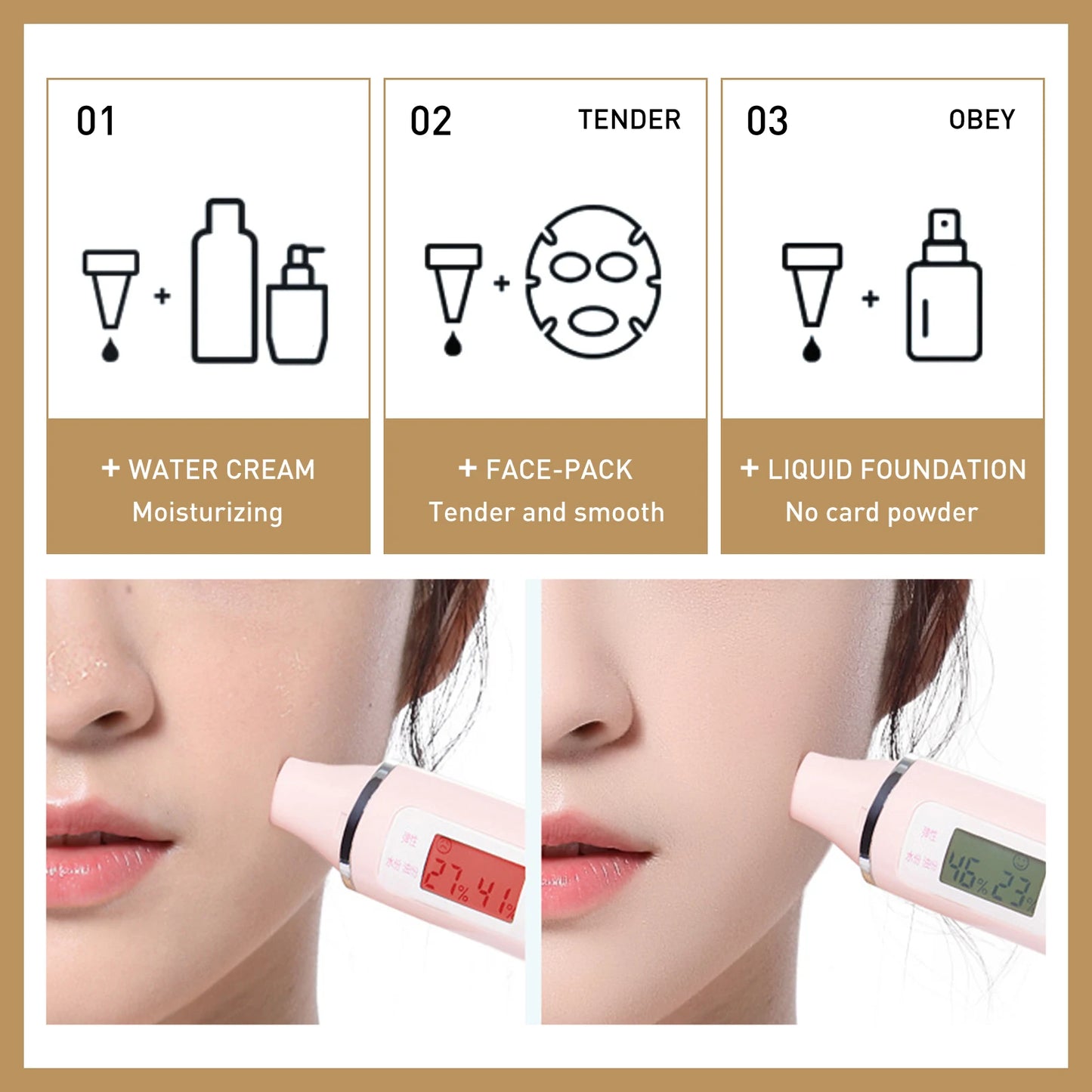150ml Rice Toner Moisturizing Firming Skin Soothing Repairing Skin Barrier Nicotinamide Brightening Rice Facial Toner Skin Care