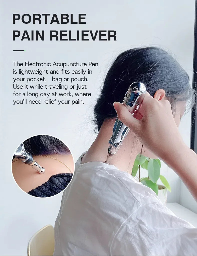 Electronic Acupuncture Pen Acupuncture Point Meridian Energy Meridian Massage Acupuncture Acup Pain Relieving Health Care Tool