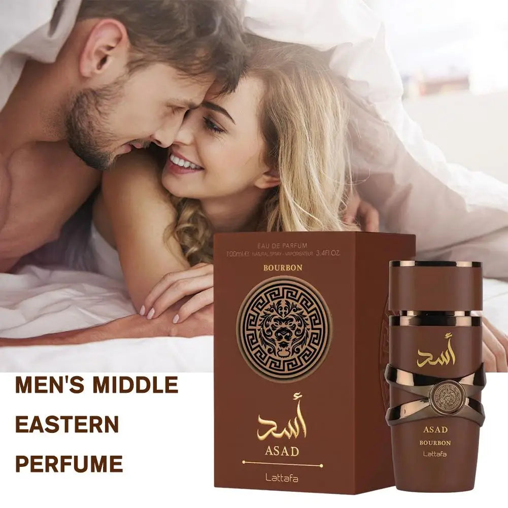 100ml Perfume Hombre Women Long Lasting Middle East Arabia Cologne Fragrance Body Spray Floral Scent Pheromone Eau De Parfum