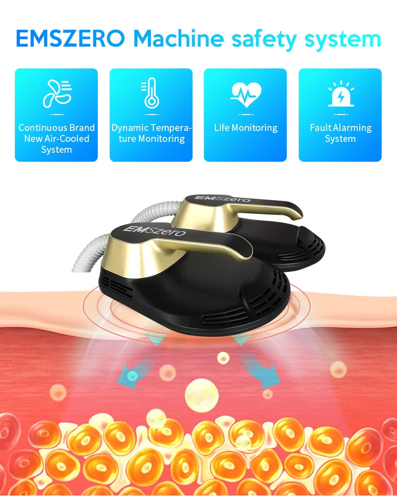 2025 EMS Shaping and Beauty Device EMSZERO RF Technology Electromagnetic Fat Removal 6500W Muscle Stimulating Machine