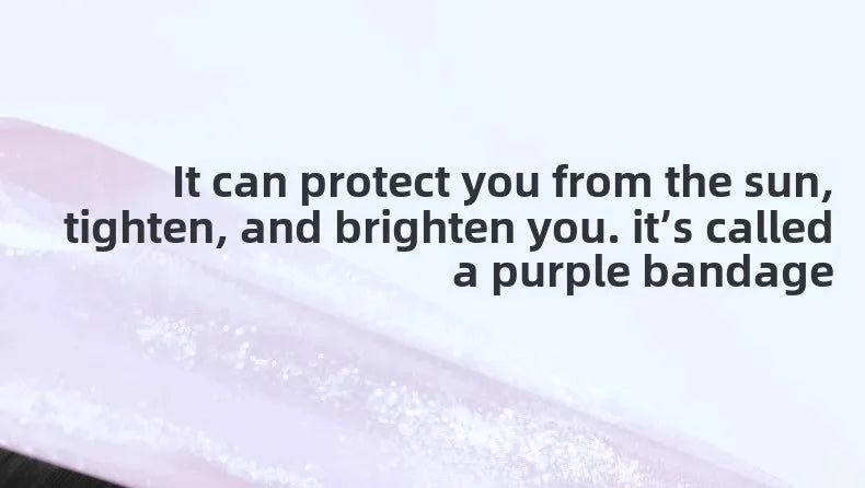 Judydoll SPF50+ sunscreen isolation cream purple makeup primer brightens and moisturizes purple bandage sunscreen