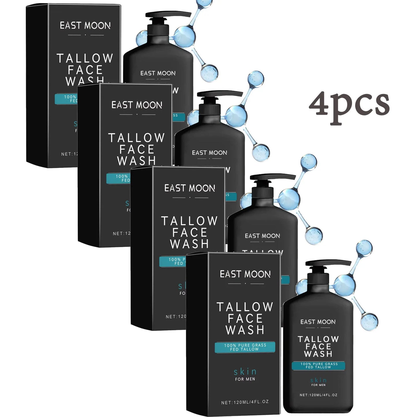 Men Facial Cleanser Lotion Remove Acne Blackhead Prevent Clogged Pores Oil Controll Exfoliator Refreshing Facial Cleaning Cream