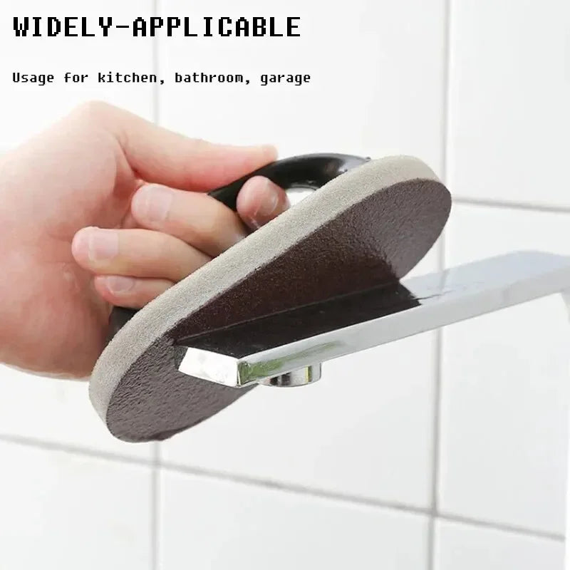 Magic Descaling Emery Sponge Household Cleaning Brush Useful Things for Kitchen Remove Pot Bottom Stubborn Stains Products Tools