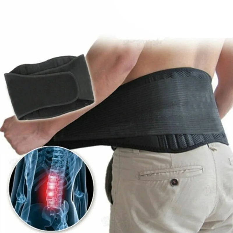 Adjustable Waist Self-heating belt protector Back Waist Support Belt Lumbar Brace Massage Band Health Care