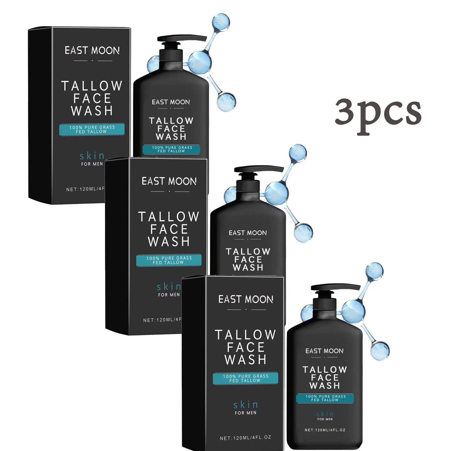 Men Facial Cleanser Lotion Remove Acne Blackhead Prevent Clogged Pores Oil Controll Exfoliator Refreshing Facial Cleaning Cream