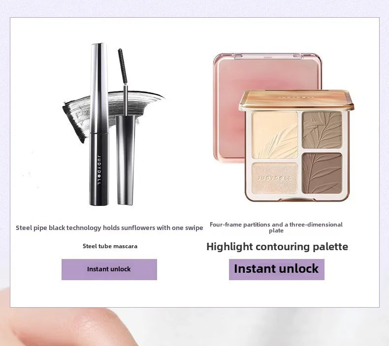 Judydoll SPF50+ sunscreen isolation cream purple makeup primer brightens and moisturizes purple bandage sunscreen