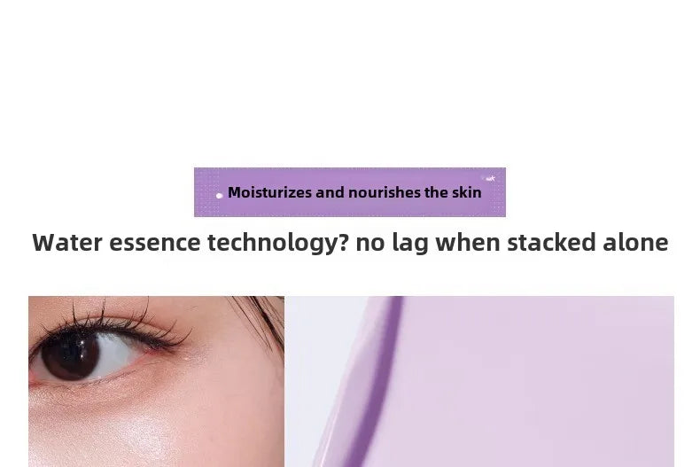 Judydoll SPF50+ sunscreen isolation cream purple makeup primer brightens and moisturizes purple bandage sunscreen