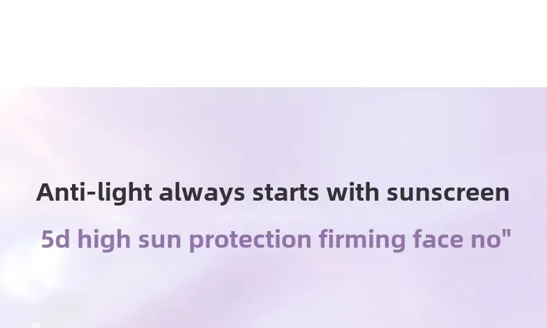 Judydoll SPF50+ sunscreen isolation cream purple makeup primer brightens and moisturizes purple bandage sunscreen