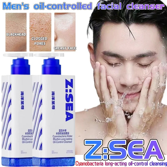 Z: SEA Amino Acid Facial Cleanser Long-acting Moisturizing and Oil Control Remove Blackhead Shrinking Pores Cleanser 150ml